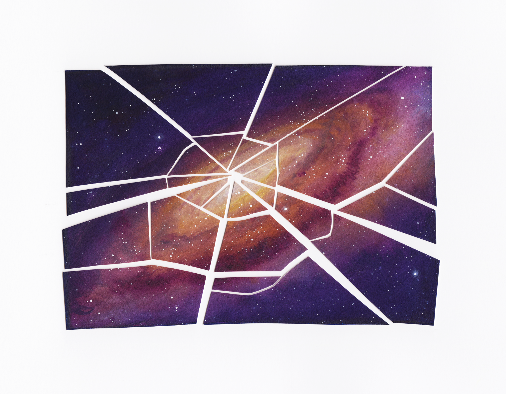 Broken - Original Art by Mindy Baumgartner for the Solo Show Play Space